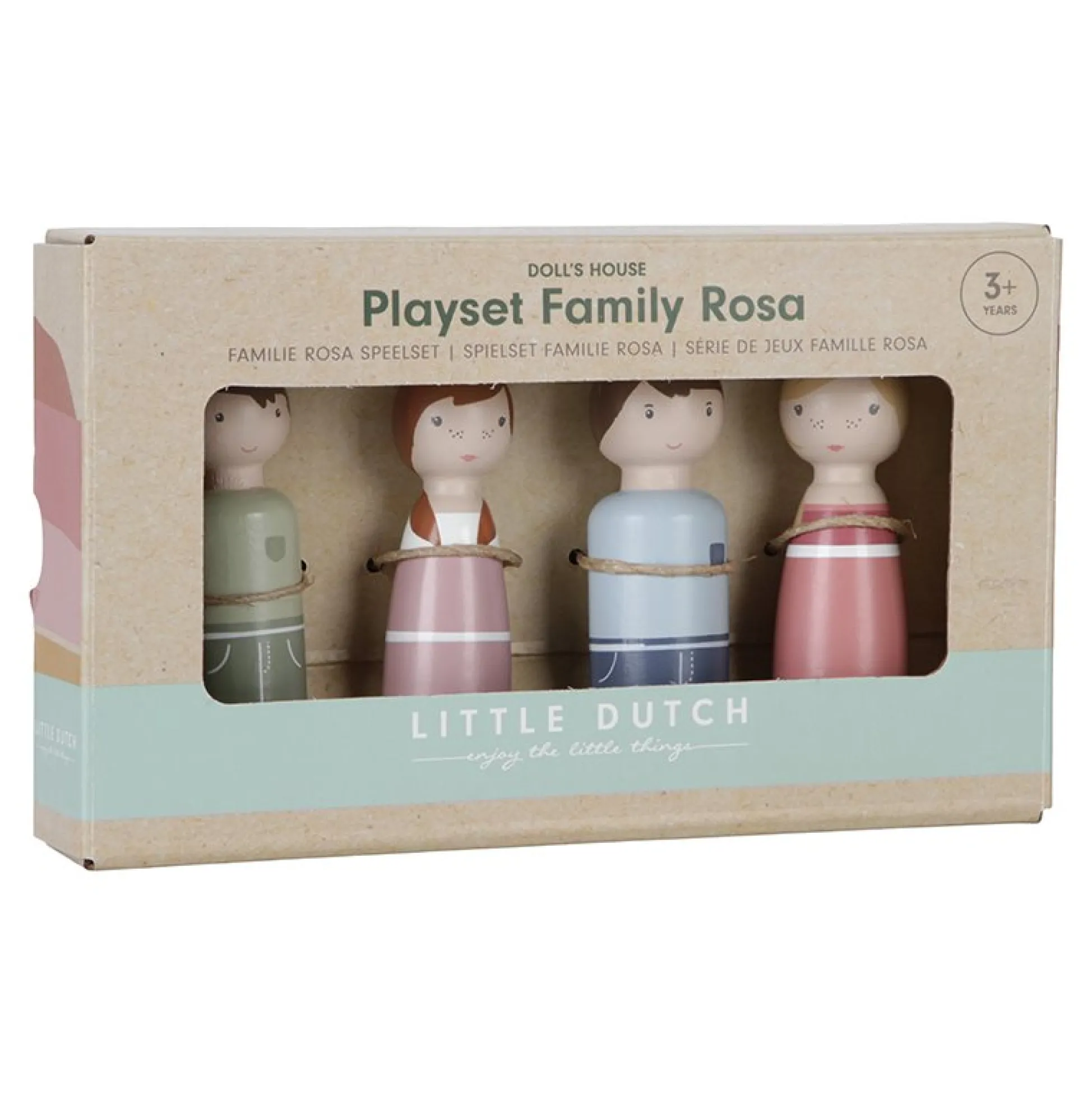 Aanvulset poppenhuis familie Rosa