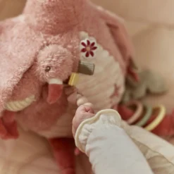Activiteitenknuffel Flamingo - Roze