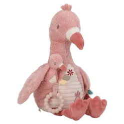 Activiteitenknuffel Flamingo - Roze