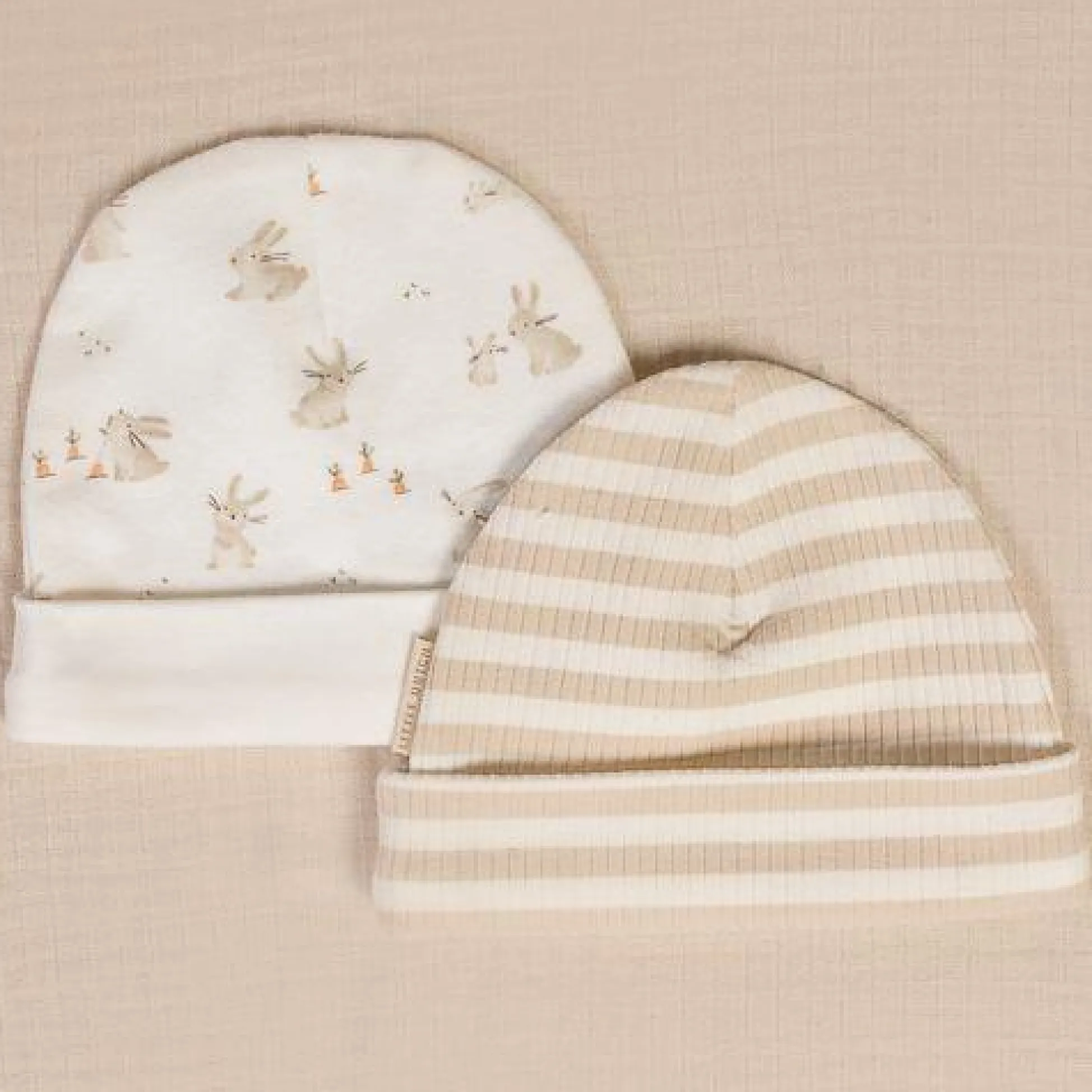 Babymutsje - Zand - Newborn Naturals
