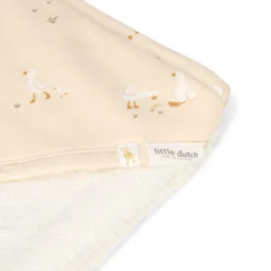 Badcape - Wit - 75 x 75 - Newborn Naturals - Little Goose