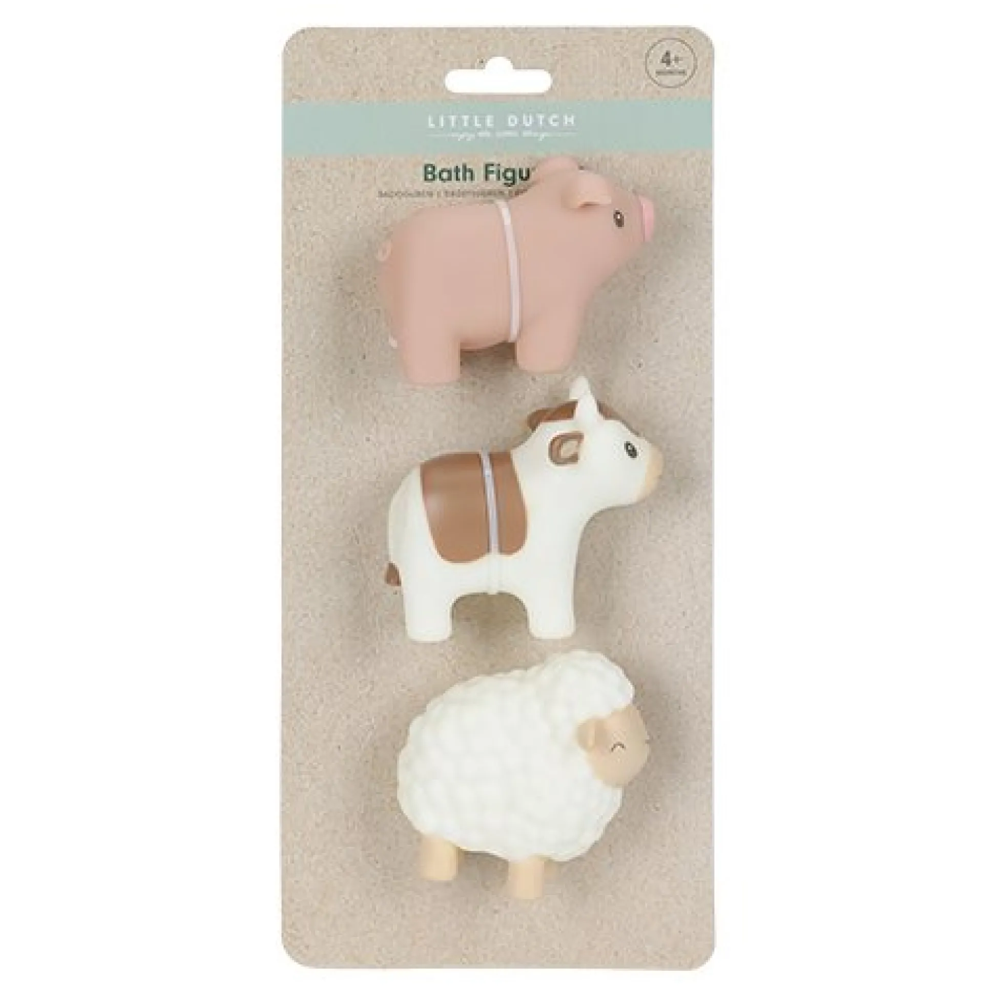 Badfiguren set - Meerkleurig - Little Farm