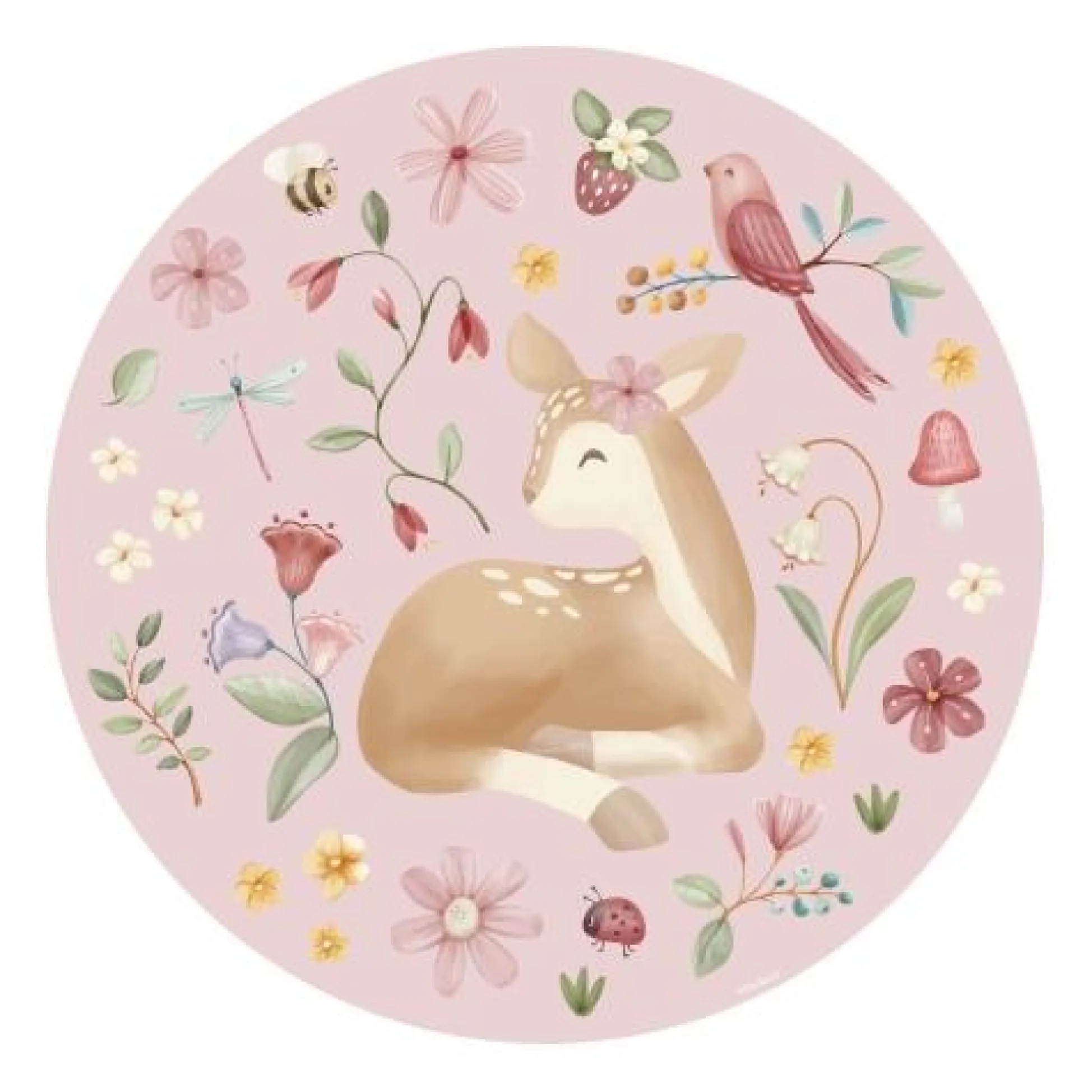 Behangcirkel - Meerkleurig - Fairy Garden - Fairy Wonders