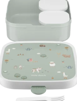 Bento lunchbox groot Little Farm