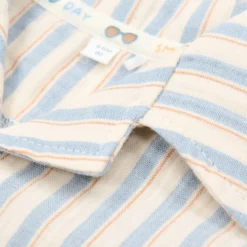 Blouse - Korte mouw - Multi Stripe