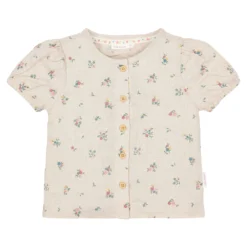 Blouse - Korte mouw - Zand