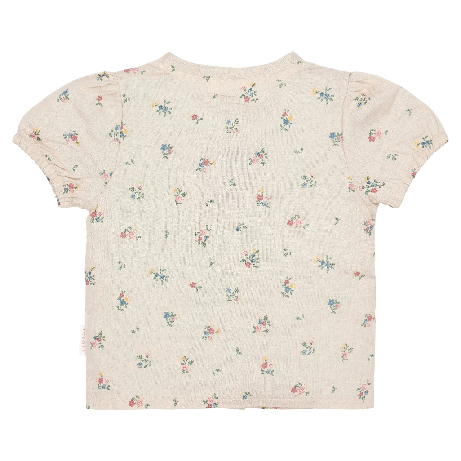 Blouse - Korte mouw - Zand