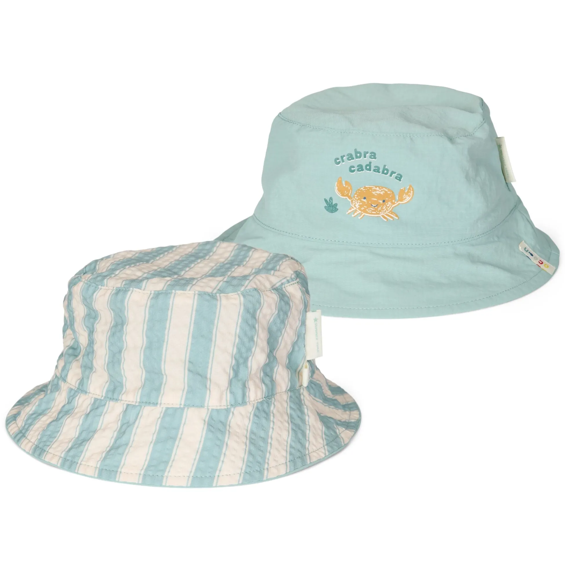 Bucket hat - Groen - Ocean Surf Stripes