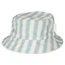 Bucket hat - Groen - Ocean Surf Stripes