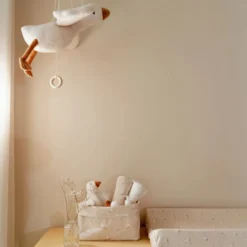 Commodemandje groot - Wit - Newborn Naturals - Little Goose