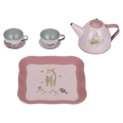 7-delig Theeset - Meerkleurig - Fairy Garden
