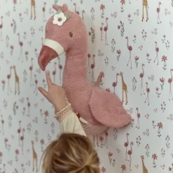 Dierenkop Flamingo - Roze