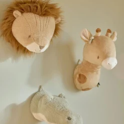 Dierenkop Leeuw - Geel