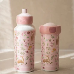 Drinkfles pop-up 400 ml Fairy Garden