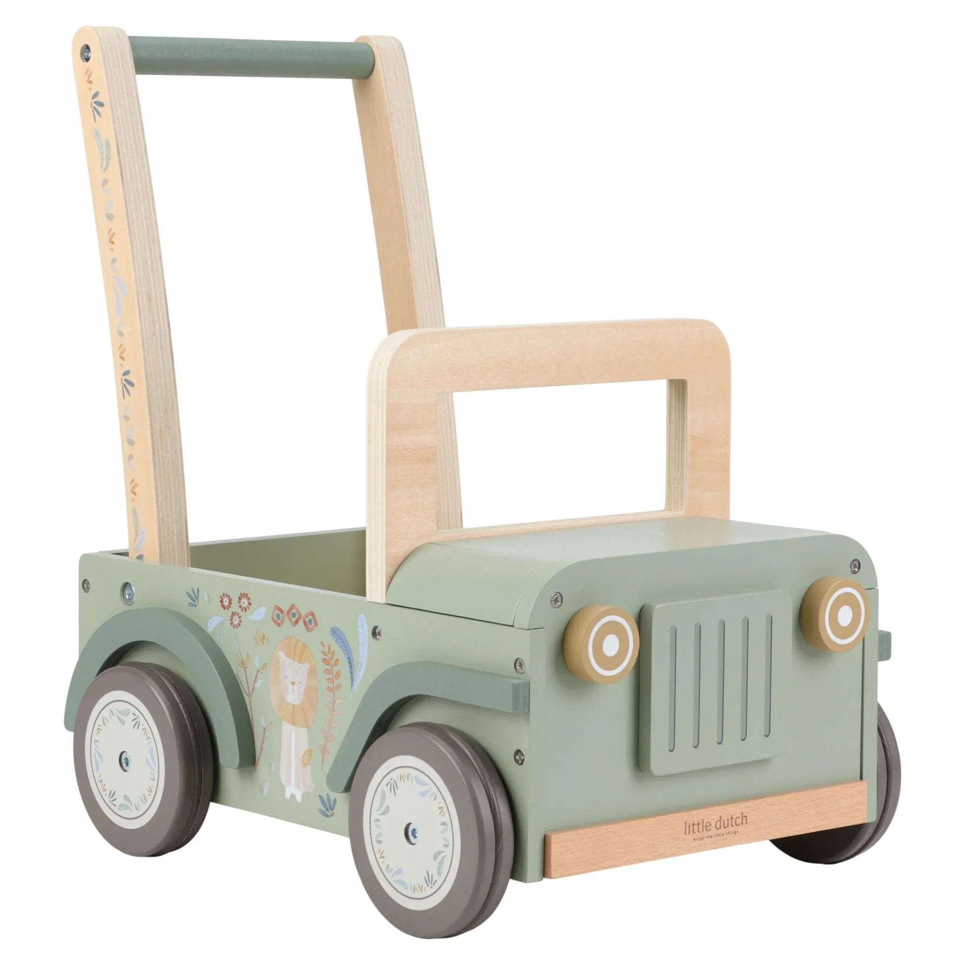 Duwkar safari auto - Groen