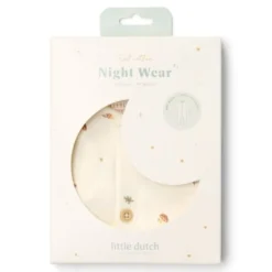 Eendelige pyjama - Wit - Forest Friends - Forest Treasures