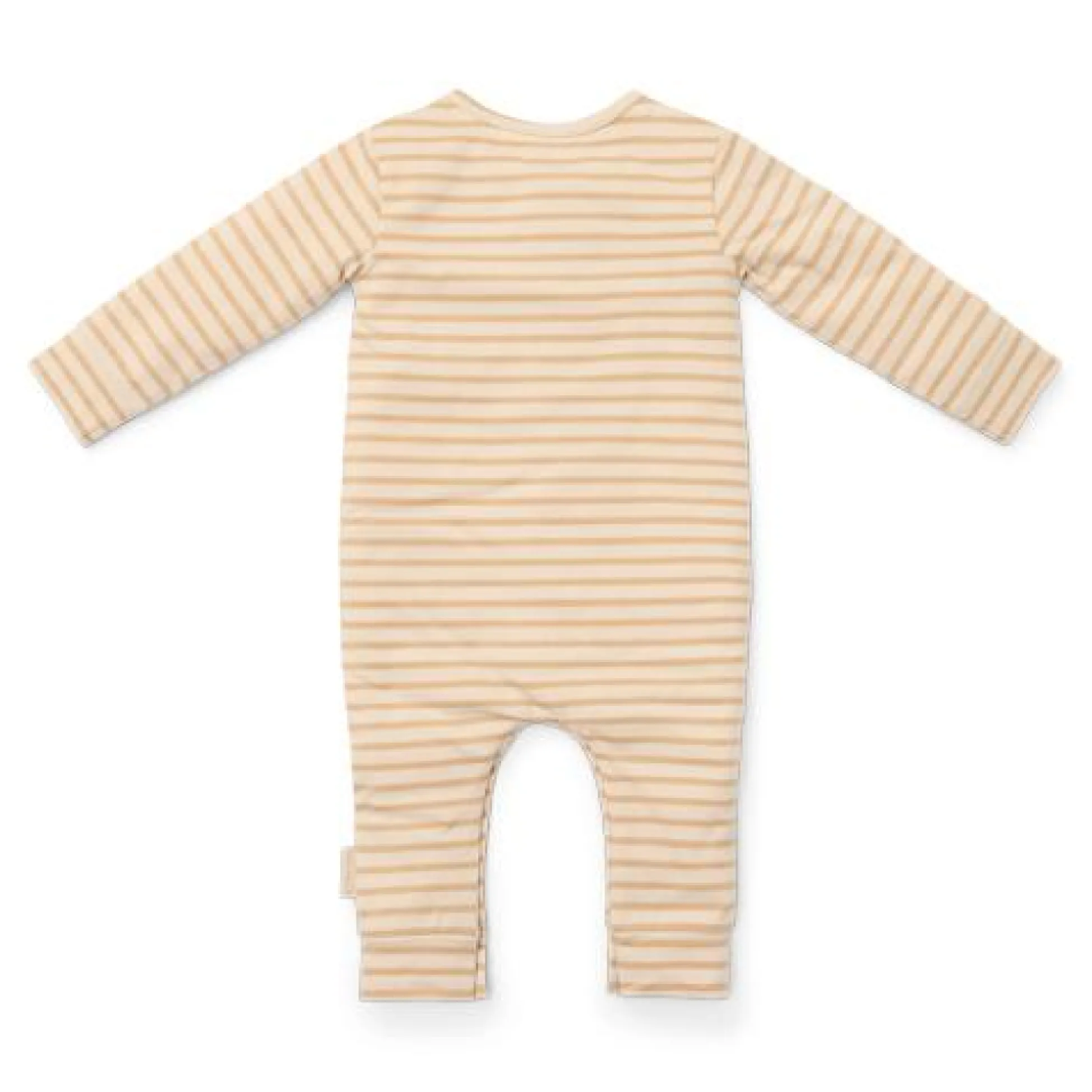 Eendelige pyjama - Zand - Gestreept