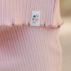 Flared broek - Roze