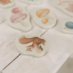 Foam figuren - Meerkleurig - Forest Friends