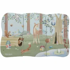 Foam puzzel - Meerkleurig - Forest Friends