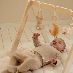 Gebreide broek - Beige - Newborn Naturals