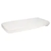 Hoeslaken hydrofiel ledikant Soft White