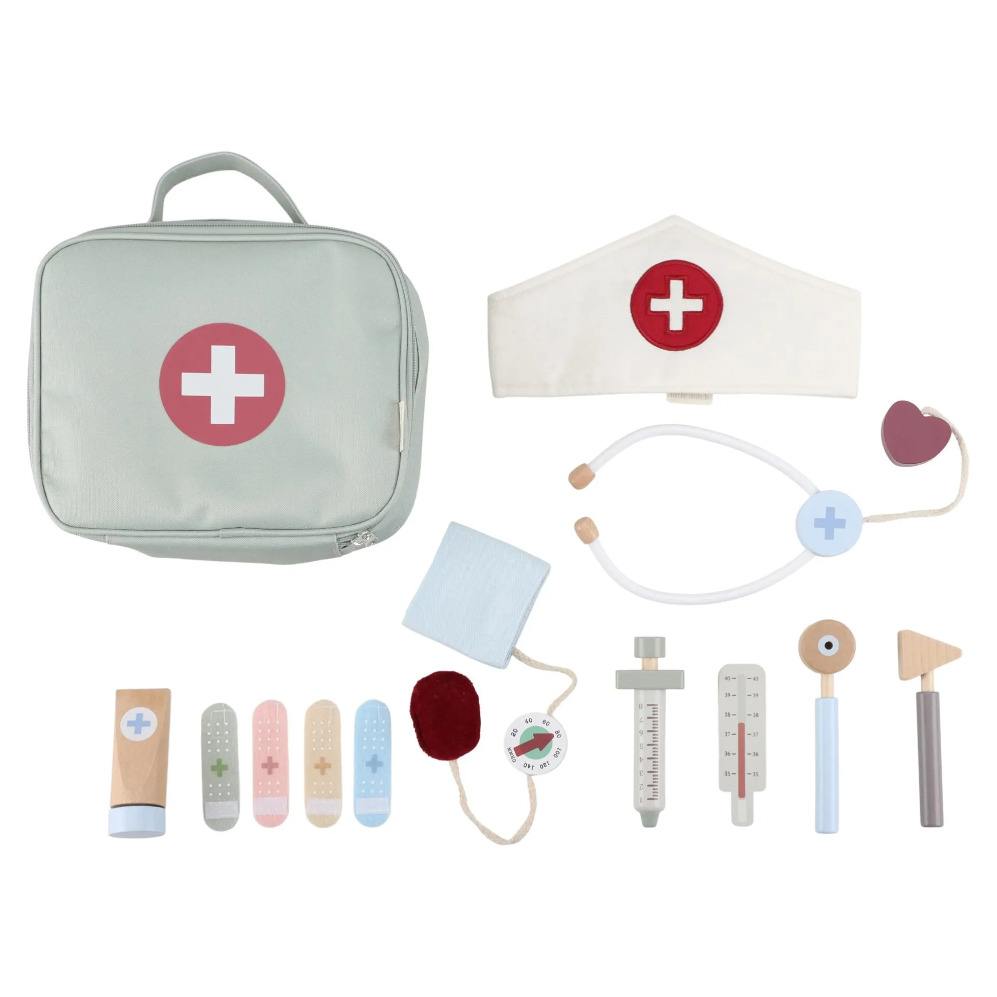 Houten doktersset - Groen - Essentials