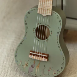 Houten gitaar - Groen - Safari Friends