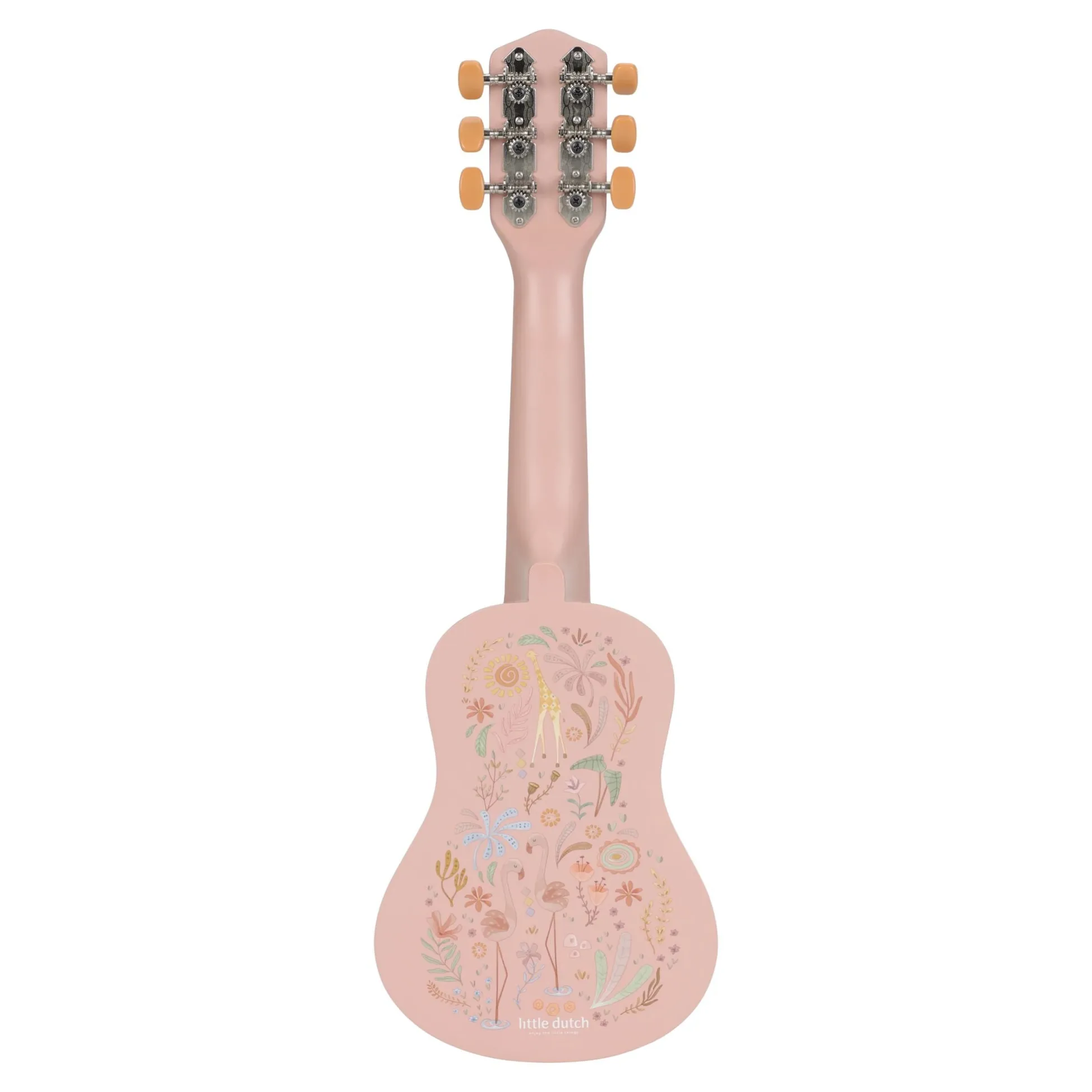 Houten gitaar - Roze - Safari Friends