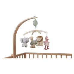 Houten muziekmobiel