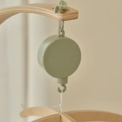 Houten muziekmobiel