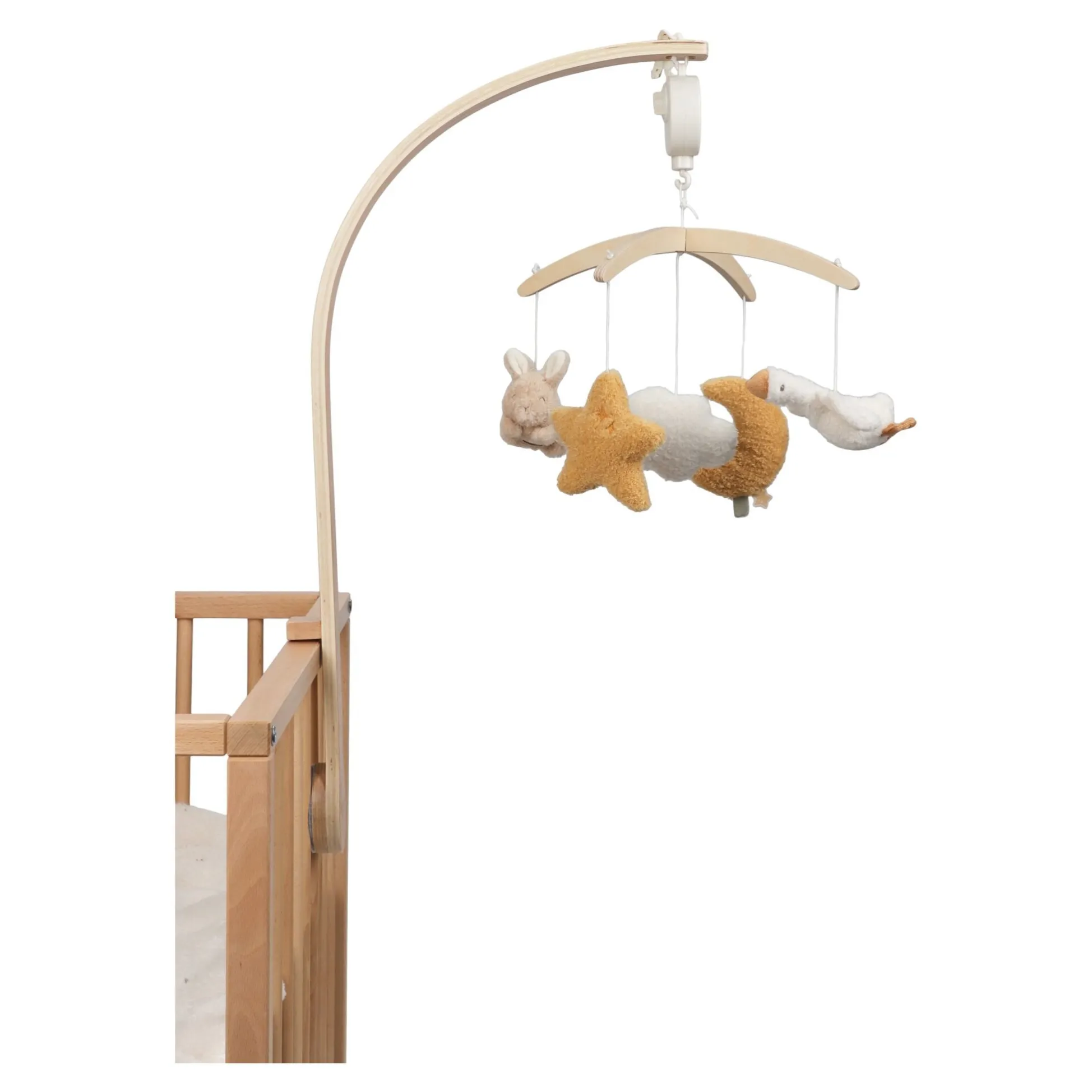Houten muziekmobiel - Beige - Newborn Naturals