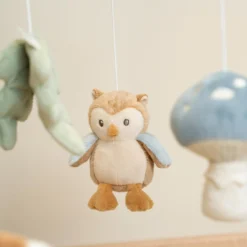 Houten Muziekmobiel - Blauw - Forest Friends