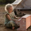 Houten piano - Roze - Safari Friends