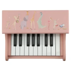 Houten piano - Roze - Safari Friends