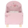 Houten poppenbedje - Roze - Essentials
