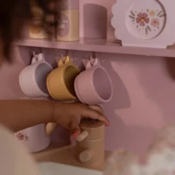 Houten speelkeuken - Roze