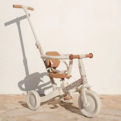 4 in 1 Driewieler Off White