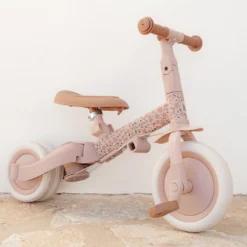 4 in 1 Driewieler Pink
