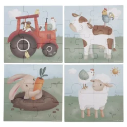 4 in 1 puzzel Little Farm