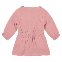 Jurk - Lange Mouw - Roze