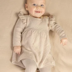 Jurk - Zand - Newborn Naturals