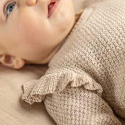 Jurk - Zand - Newborn Naturals