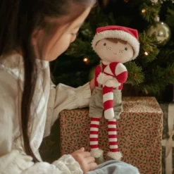 Kerstpop Jim - Rood - Christmas