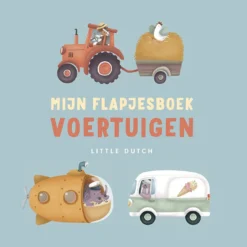 Kinderboek Mijn Flapjesboek – voertuigen - NL