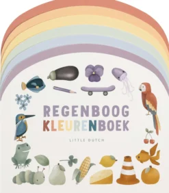 Kinderboek Regenboog Kleurenboek - NL