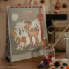 Kleurboek Advent kalender - Meerkleurig