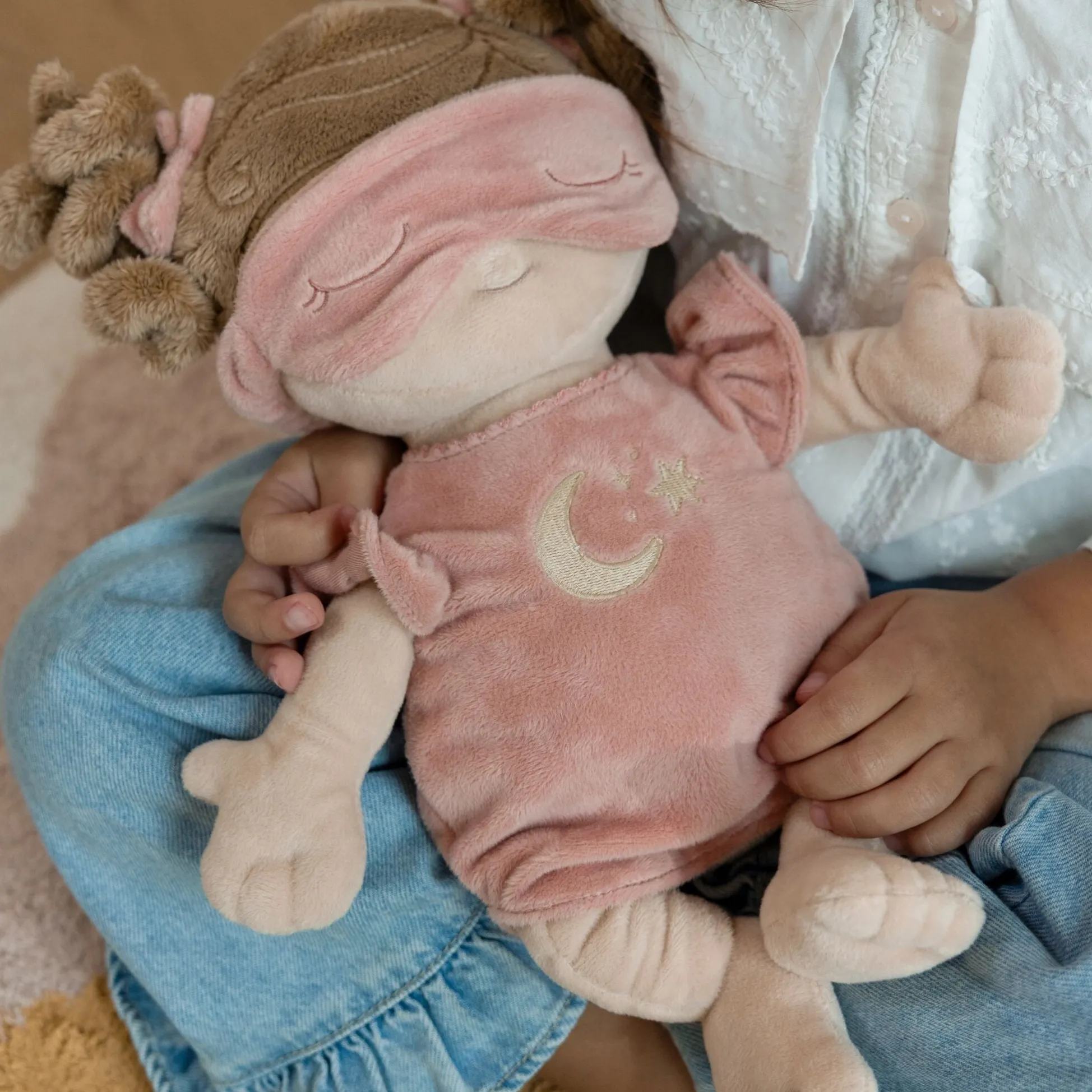Knuffel babypop Rosa - 40 cm