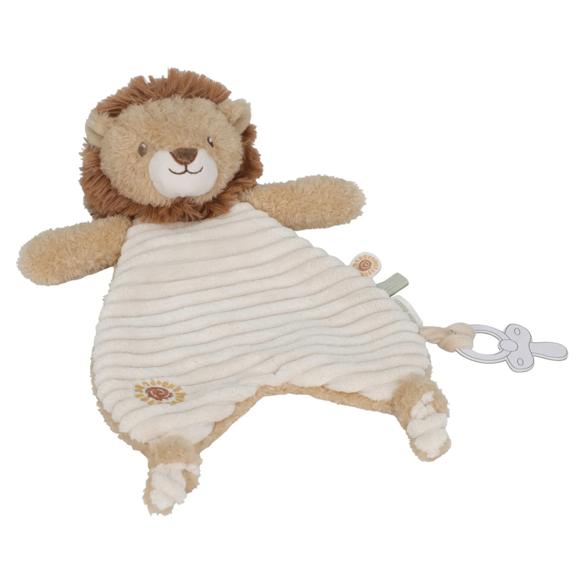 Knuffeldoekje Leeuw - Geel