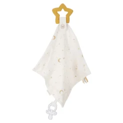 Knuffeldoekje met bijtring - Newborn Naturals